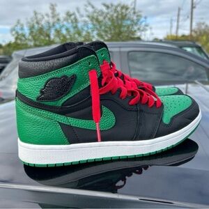 Nike Air Jordan 1 High OG Black/Green/Red